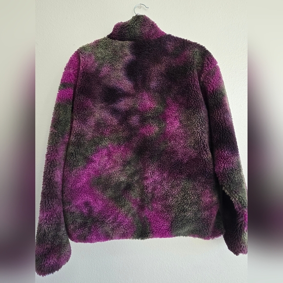Sundae School Purple and Green Fleece Jacket - Picture 8 of 11